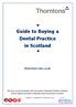 Guide to Buying a Dental Practice in Scotland