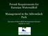 Permit Requirements for Eurasian Watermilfoil. Management in the Adirondack Park. Eurasian Watermilfoil Management Summit August 16, 2012