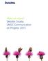 Make an impact Deloitte Croatia UNGC Communication on Progress 2015