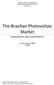 The Brazilian Photovoltaic Market
