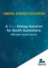 A Real Energy Solution for South Australians.