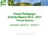 Forest Pedagogic Activity Report