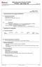 Safety data sheet following 91/155/EC HYCON Agar Strips YM page 1 of 5