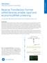 Reverse Transfection Format sirna libraries enable rapid and economicalrnai screening