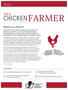the 4 Animal Welfare Important to Poultry Industry 6 What s in a Brand? in this issue