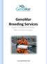 GenoMar Breeding Services