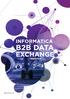 What is Informatica B2B Data Exchange? Solution Architecture
