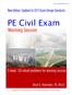 Copyright Pecivilexam.com all rights reserved- Breadth Exam 120 solved Problems.
