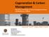 Cogeneration & Carbon Management Key Issues in the Design of Carbon Management Policies and Regulations in Alberta