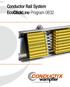 Conductor Rail System EcoClickLine Program 0832