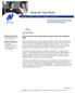 Gung-Ho Case Study. Manufacturing & Distribution Industry Microsoft Business Solutions