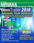 NIRVANA Winter. OmniTrader izones. Automatic Trade Selection. Introducing: Dramatically Improves ALL Strategies. NEW in OmniTrader - ATS