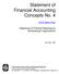 Statement of Financial Accounting Concepts No. 4