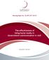 The effectiveness of Using Social media in Government communication in UAE