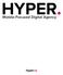 HYPER. Mobile-Focused Digital Agency. hyper.la