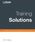 Training Solutions. Available publicly, on-site, in a hosted format, and for licensing Catalog