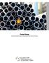 Product Range. Seamless Stainless Steel & Nickel-Based Alloy Tubing and Piping