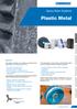 Plastic Metal Adhesives / Sealants Applications