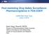 Post-marketing Drug Safety Surveillance: Pharmacovigilance in FDA/CDER