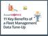 DATA. 11 Key Benefits of a Fleet Management Data Tune-Up