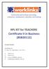 Certificate II in Business (BSB20112)