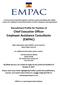 Chief Executive Officer Employee Assistance Consultants (EMPAC)