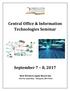 Central Office & Information Technologies Seminar