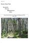 BBNA Reserve. Baxter State Park. Scientific Forest Management Area. Boody Brook Natural Area Design and Management Plan Date: 2001