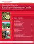 Experiential Education Employer Reference Guide. Look Inside... Internships, Summer Internships and Cooperative Education