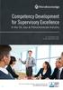 Competency Development for Supervisory Excellence