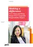 Making a difference PwC China and Hong Kong s FY17 Corporate Responsibility Report
