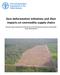 Zero deforestation initiatives and their impacts on commodity supply chains