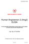 Human Angiotensin 2 (Ang2) ELISA