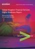 United Kingdom Financial Services Digital Readiness Report. Moving from Strategy to Sustainable Business