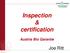 Inspection & certification