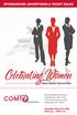 Celebrating Women SPONSORSHIP, ADVERTISING & TICKET SALES WHO MOVE THE NATION. Thursday, March 22, :00 a.m. 11:00 a.m.