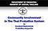 Community Involvement in The Thai Probation System by Korakod Narkvichetr Probation Inspector
