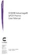 SYBR Advantage qpcr Premix. User Manual