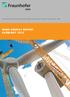 FRAUNHOFER INSTITUTE FOR WINd ENERgy ANd ENERgy SySTEm TEcHNOlOgy IWES. wind energy report germany 2012