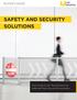 SAFETY AND SECURITY SOLUTIONS