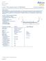 Lexan* Thermopanel Sheet LTP30B4RS36. Property Profile Value Test Method. Lexan*
