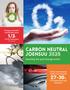 1/3* 27-30% Carbon Neutral Joensuu Reaching the goal through action. Energy production contributes about. of CO emissions