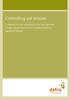 Controlling soil erosion. A manual for the assessment and management of agricultural land at risk of water erosion in lowland England
