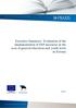 Executive Summary: Evaluation of the implementation of ESF measures in the area of general education and youth work in Estonia