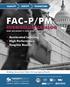 FAC-P/PM CURRICULUM CATALOG. Accelerated Learning High Performance Tangible Results. Building Government Talent, Driving Agency Results