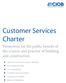 Customer Services Charter