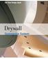 Set Your Design Apart. Drywall. Suspension System
