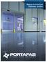 Modular Architectural Cleanroom Systems