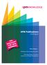 APM Publications catalogue