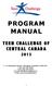 PROGRAM MANUAL TEEN CHALLENGE OF CENTRAL CANADA 2013